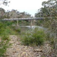 Lanigans Bridge, Coongulla.
Emergency Design and Construct Rehabilitation for Wellington Shire as a part of the 2007 Flood Recovery. This bridge was part of an award attained by Jarvis Norwood and Wellington Shire at the 2009 Engineers Excellence Awards.